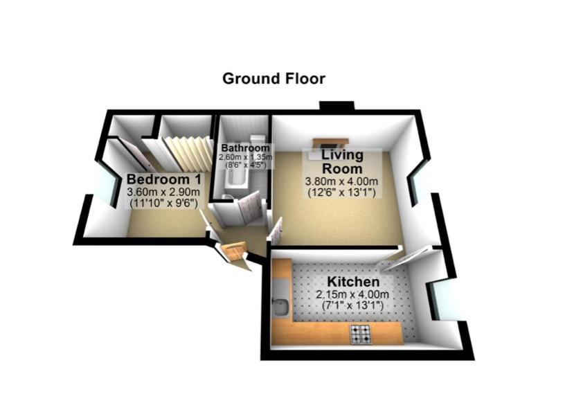 Dwellcome Home Ltd 1 Bed Apt, Half Mile To Union Street Yet Quiet, Free Parking, Fast Wifi, Ideal For Long Term Contractor, Etc Stays, Fully Equipped Kitchen, Regular Housekeeping Option - See Our Site For Assurance Αμπερντήν Εξωτερικό φωτογραφία